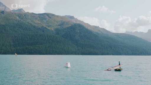 Engadinwind u jezera Silvaplana