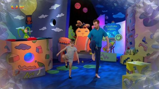 1. vstup: Fanynka a cvičení s Kubou