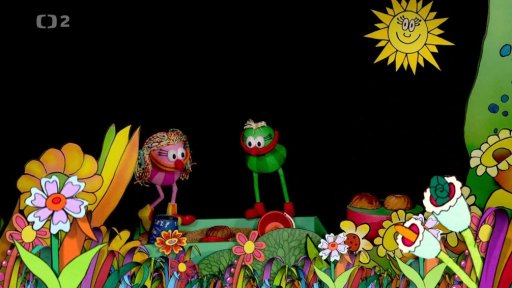 Fámula a Muf si na pískovišti dělají bábovičky a pod formičkami se jim „pečou“ opravdové bábovky. Muf je polyká jednu za druhou. Píseň Otloukej se bábovičko.