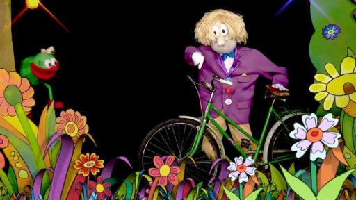 Hary a jeho písnička o starém bicyklu.