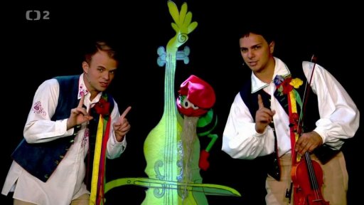 Filip, Tomáš, Muf, Fámula, víly a mufikantská písnička.