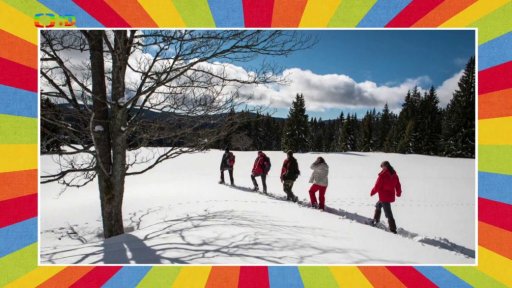 Vycházka na sněžnicích okolím Kvildy