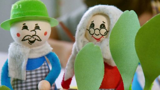 Vlastnoručně vyrobené figurky k pohádkám