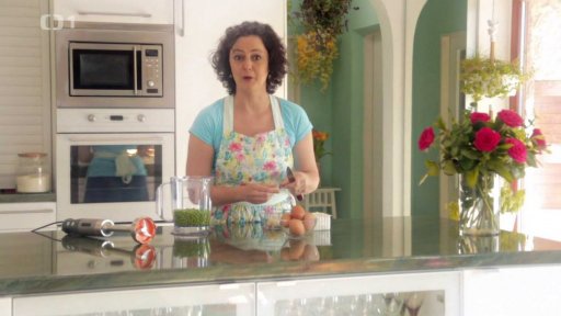 Hráškové placičky s tvarohem