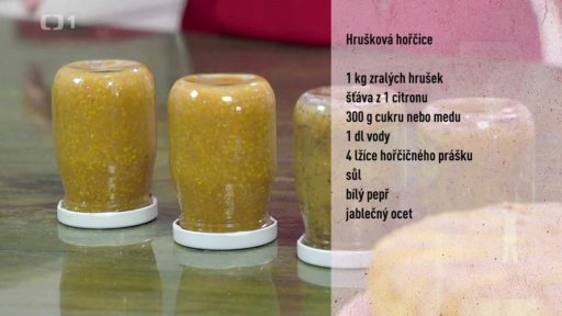 Hruškové zavřeniny