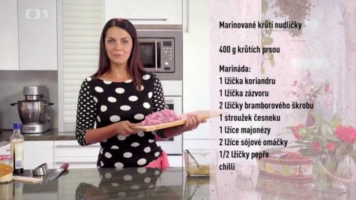 Marinované krůtí nudličky