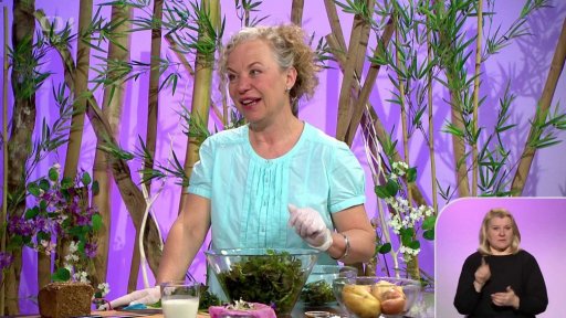 Kopřivová polévka, konopné máslo - 1. část