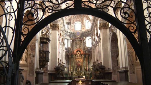 Turínské plátno v klášteře Broumov