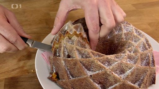 Citrusová tvarohovo-mandlová bábovka (bezlepková)