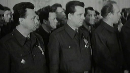 Lidové milice na Hradě-vyznamenání