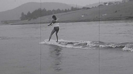 Školáci lyžují na Slapské přehradě