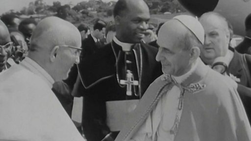 Papež Pavel VI. v Ugandě