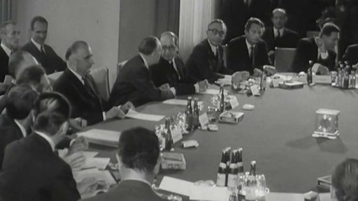 První návštěva francouzského prezidenta Pompidoua v Bonnu