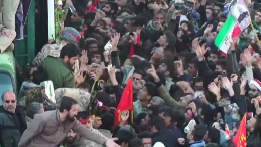 Tryzna za íránského generála Kásima Solejmáního