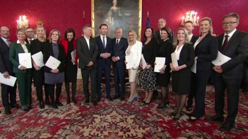 Jmenování nové rakouské vlády