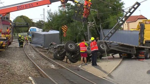 Soud kvůli srážce na železničním přejezdu