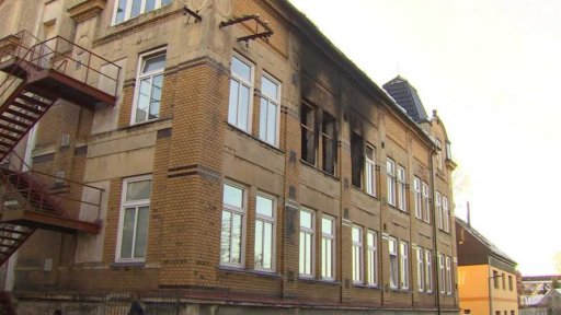 Nedělní požár ve Vejprtech