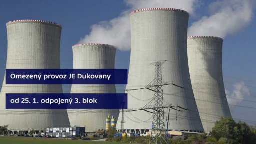 Odstávka bloku v Dukovanech