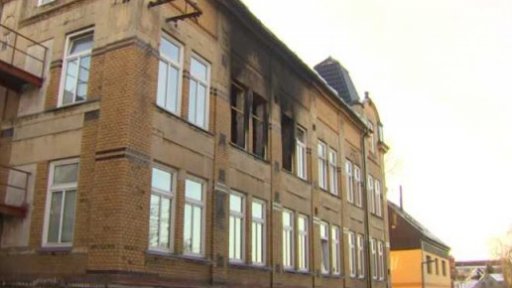 Opravy vyhořelého domova ve Vejprtech