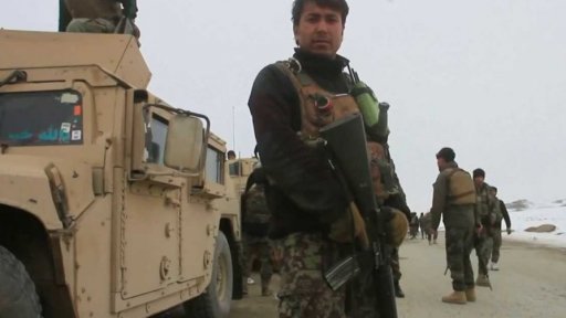 Pád letadla v Afghánistánu