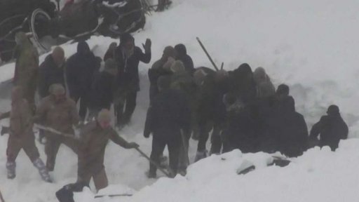 Pád lavin v Turecku