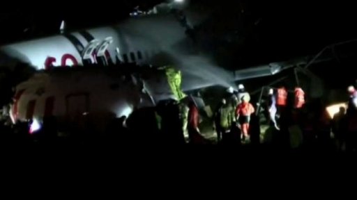 Nehoda letadla v Turecku