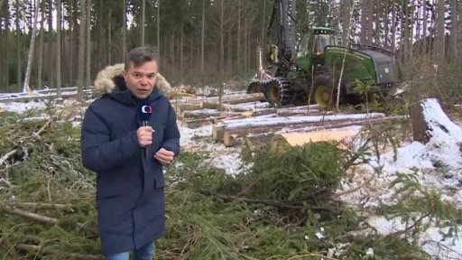 Škody po orkánu Sabina