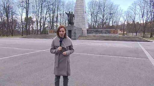 Hlídání památníku Rudé armády