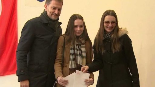 Pohled do volebního štábu hnutí OĽaNO