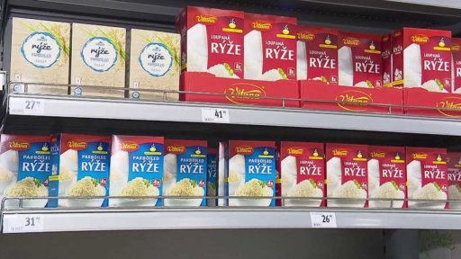 Nákupy potravin v Česku