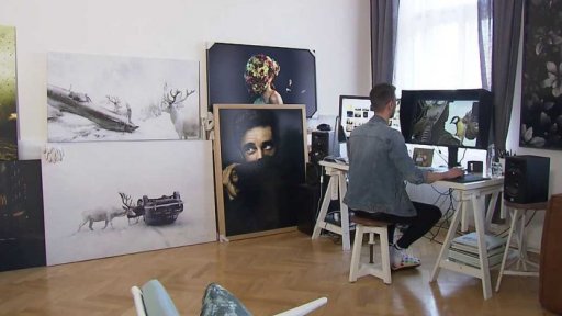 Martin Stranka v galerii Mánes