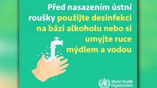 Správné zacházení s rouškou