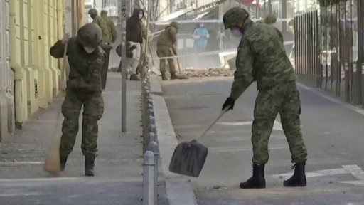 Chorvatsko po zemětřesení