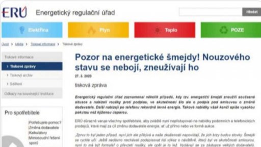 Nekalí prodejci energií
