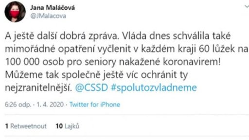 Aktuality z jednání vlády