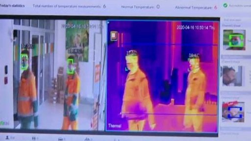 Kontrola teploty termokamerami