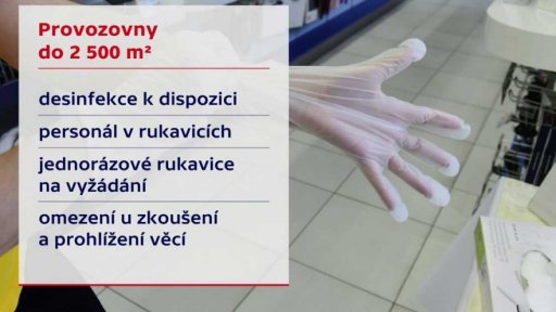 Hygienická pravidla v obchodech