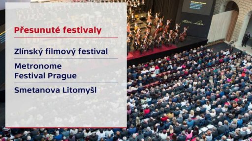 Změny u dalších kulturních akcí