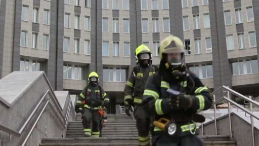 Tragický požár nemocnice v Petrohradu