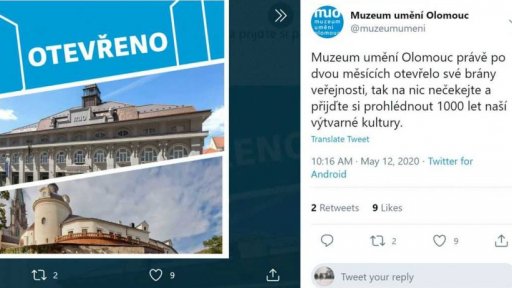 Otevření dalších institucí