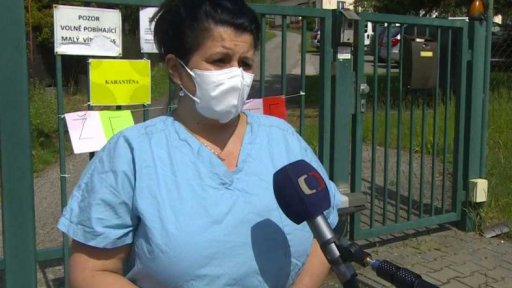 Karanténa domova pro seniory v Břevnici