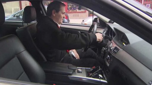 Dezinfekce ve vozech taxi