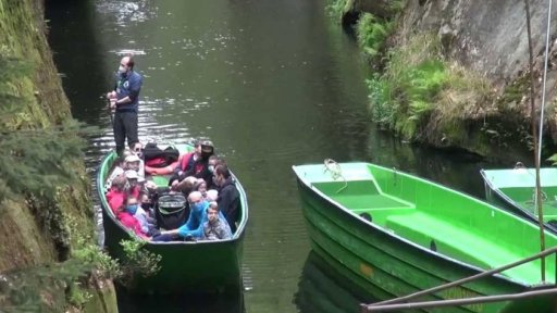 Projížďky na lodích v Hřensku