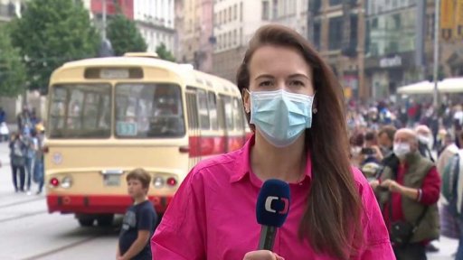 Historické vozy v Brně