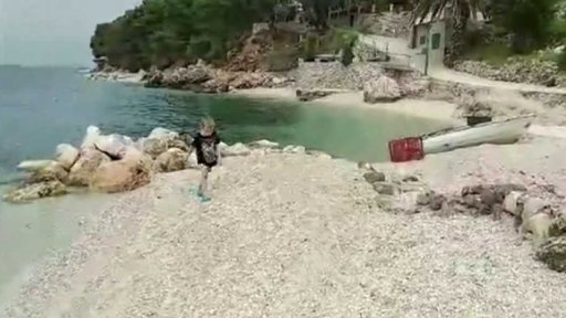 První Češi na chorvatských plážích