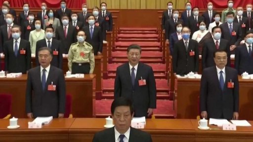 Sjezd čínských komunistů v době pandemie