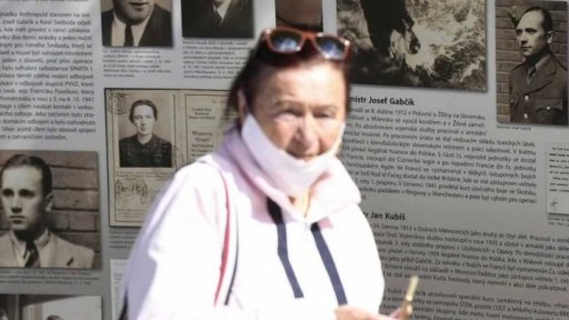 Připomínka zneškodnění R. Heydricha