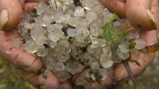 Úklid v Polné po krupobití