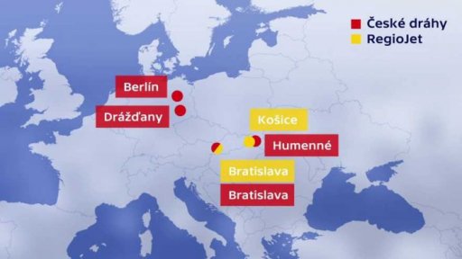 Spojení z Česka do zahraničí