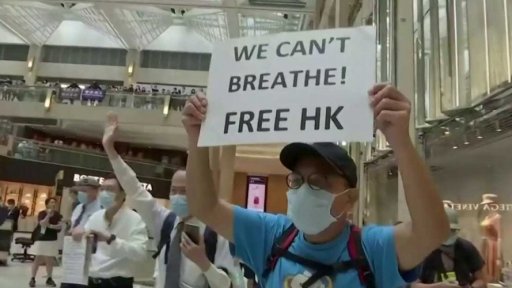 Rok protestů v Hongkongu